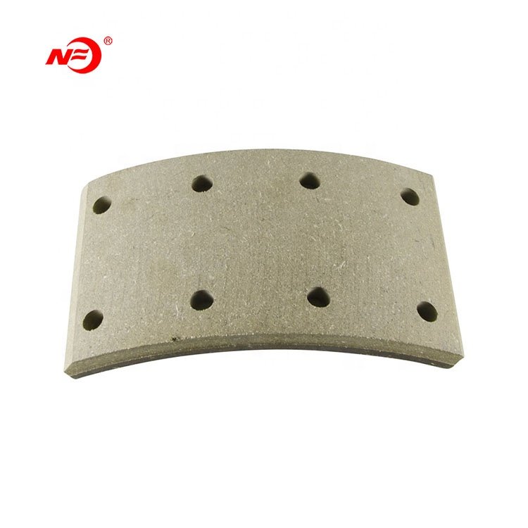 Tianyuan Brake Lining Manufacturing Parts Non-asbestos Material 47441-1180 Sheet Brake Shoe Lining for Trucks